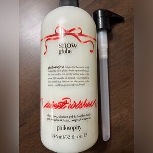 Philosophy Snow Globe Shampoo Shower Gel & Bubble Bath 32 oz